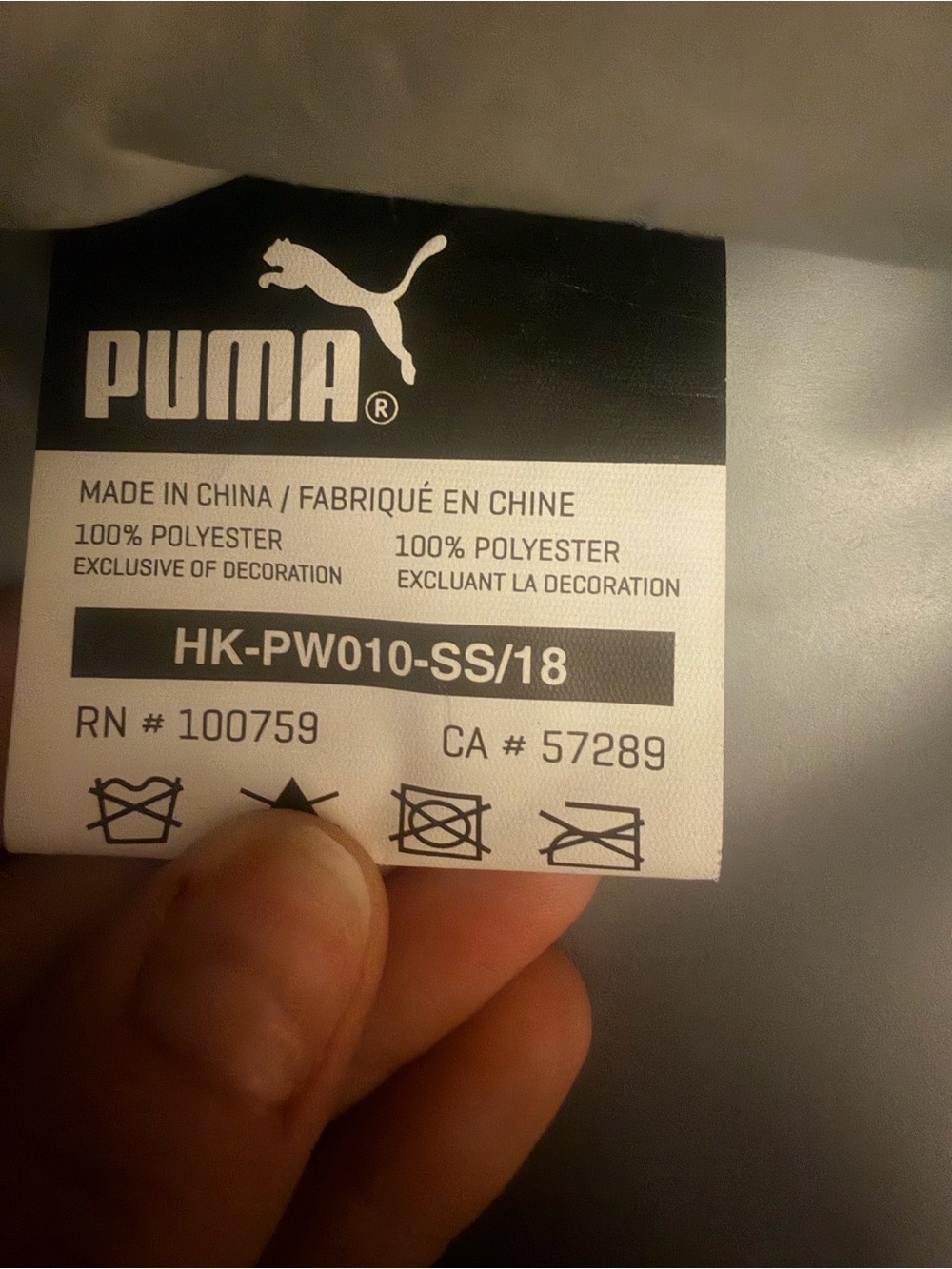 Puma Light Gray & pale pink Lunch Tote with Top Handle - Picture 13 of 13